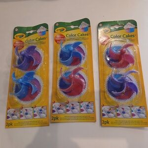 Crayola Color CupCake Maker 2-Pack Blue, Pink, and Purple